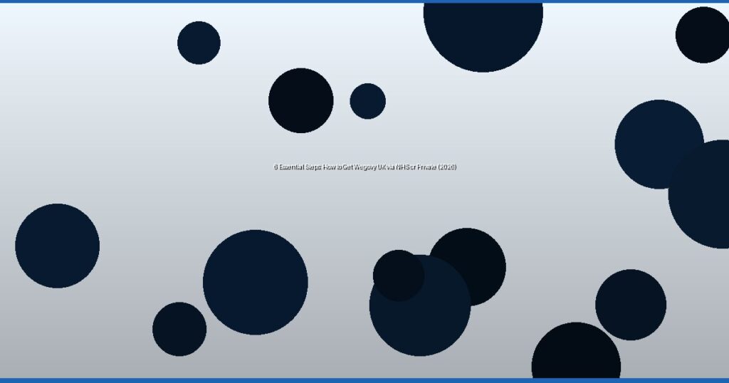 6 Essential Steps: How to Get Wegovy UK via NHS or Private (2026)