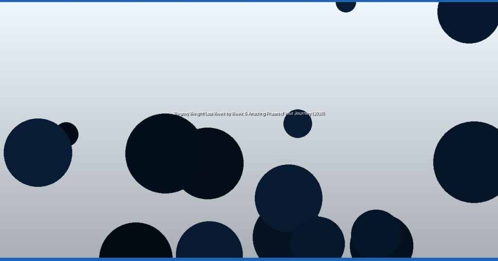 Wegovy Weight Loss Week by Week: 5 Amazing Phases of Your Journey (2026)